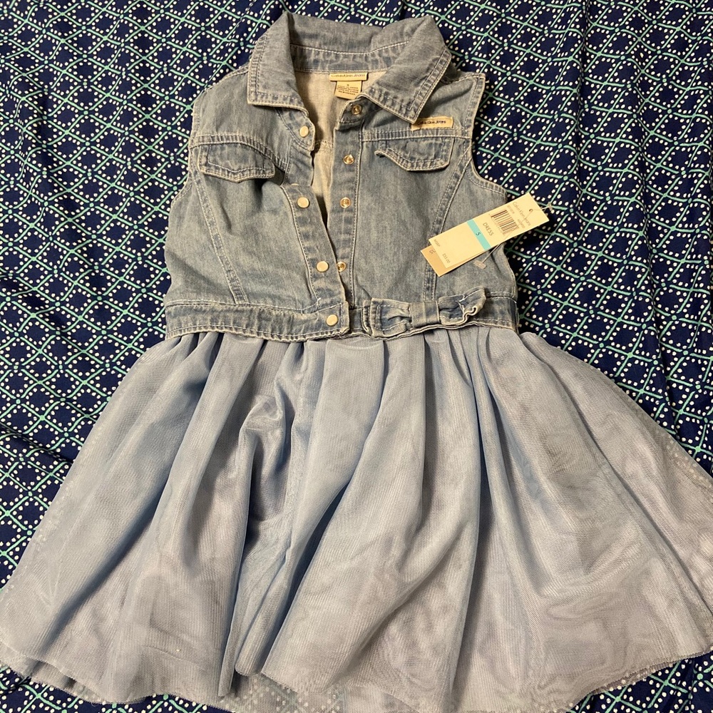 Calvin Klein Little Girls Dress